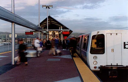 BART's First Anniversary Sees Hacienda as a Haven for Commuters