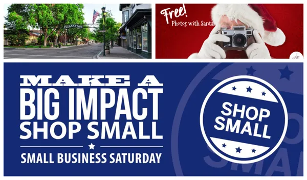 DOWNTOWN PLEASANTON CELEBRATES SMALL BUSINESS SATURDAY
