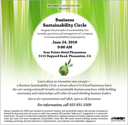 Business Sustainablility Circle