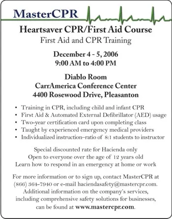 Heartsaver CPR/First Aid Course
