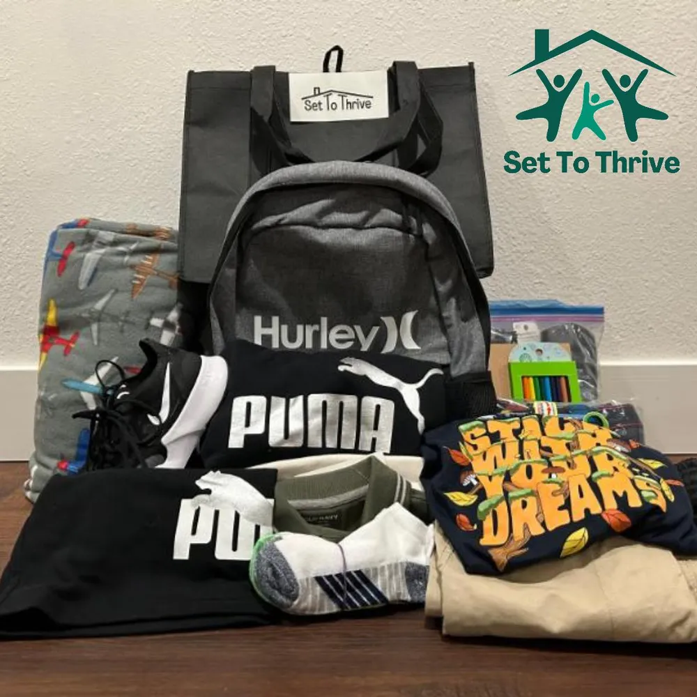 Set To Thrive Provides Essentials to Foster and Homeless Children