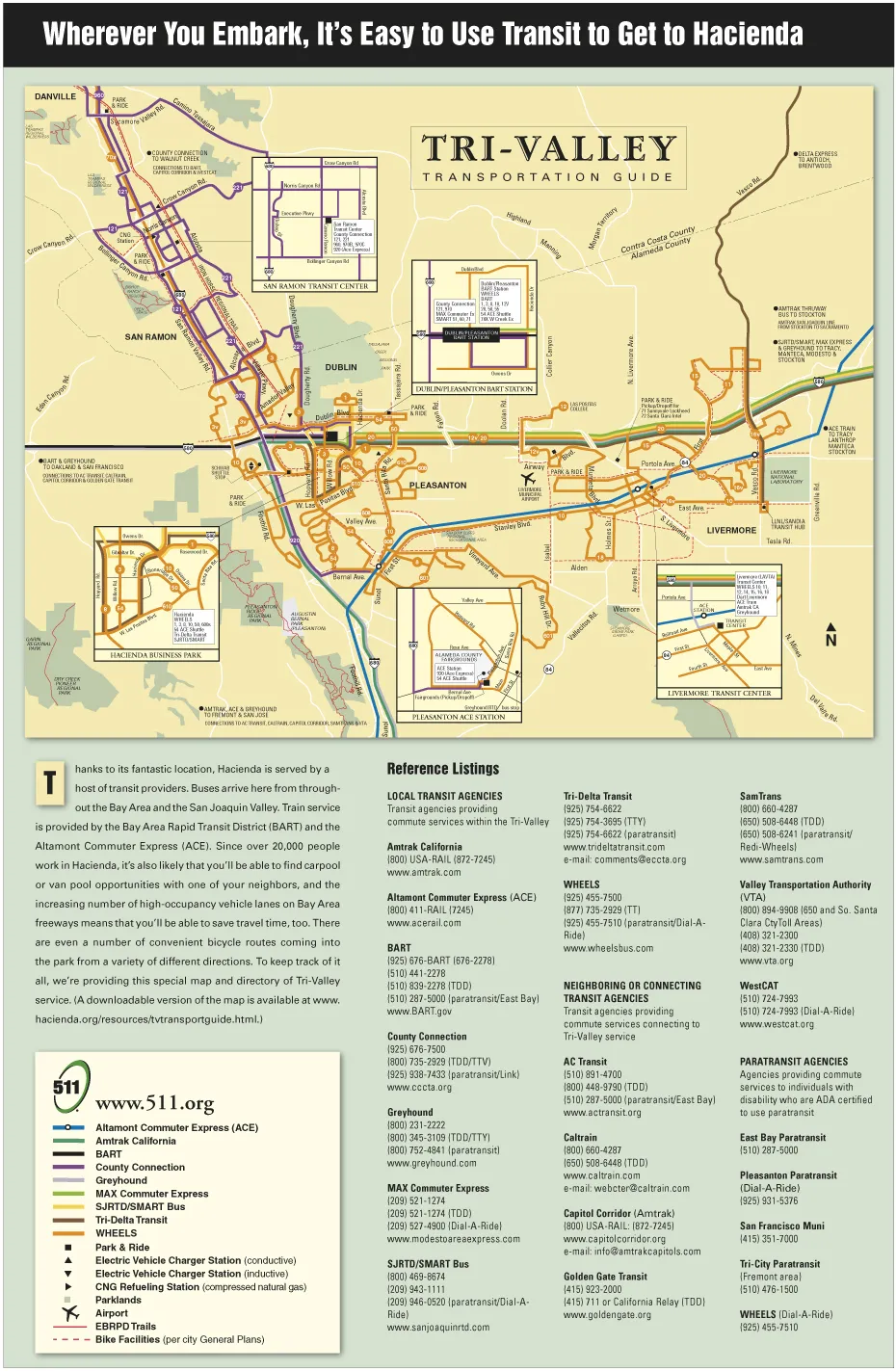 Wherever You Embark, It's Easy to Use Transit to Get to Hacienda