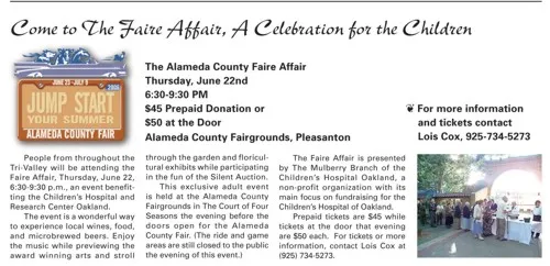 Come to the Faire Affair