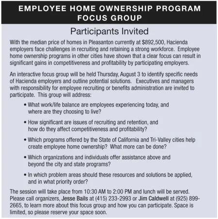 Employee Home Ownership Program
