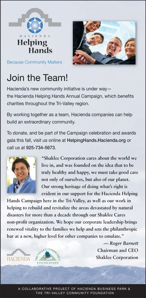 Join the Team! Hacienda Helping Hands