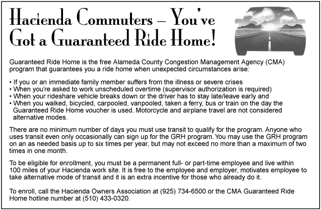 Guaranteed Ride Home