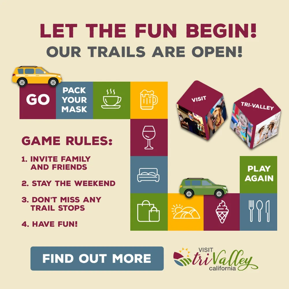 Visit the Tri-Valley and Let the Fun Begin