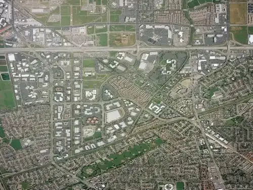 Hacienda aerial view