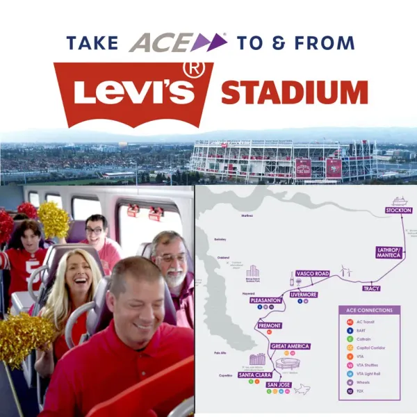 TAKE ACE TO 49ERS HOME GAMES