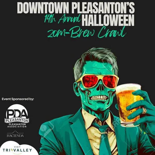 PLEASANTON DOWNTOWN  2026 HALLOWEEN BREW CRAWL