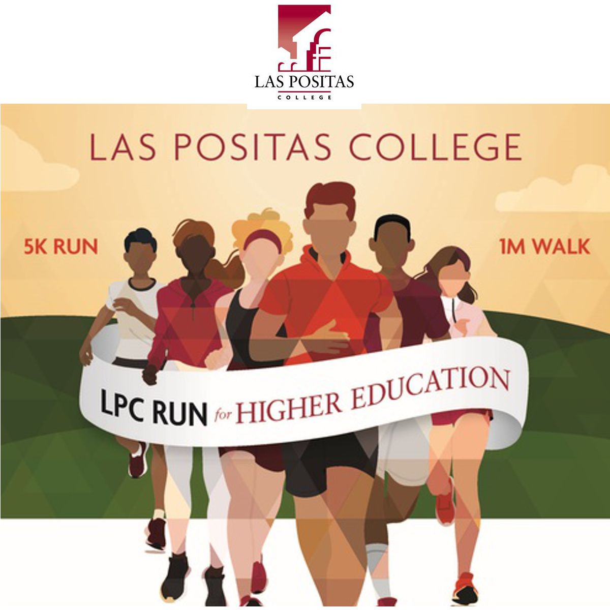Las Positas College Run for Higher Education