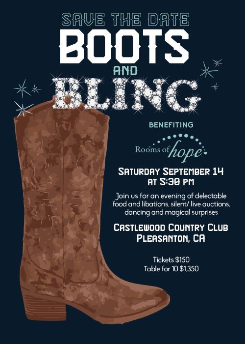 Rooms of Hope 6th Annual Boots and Bling