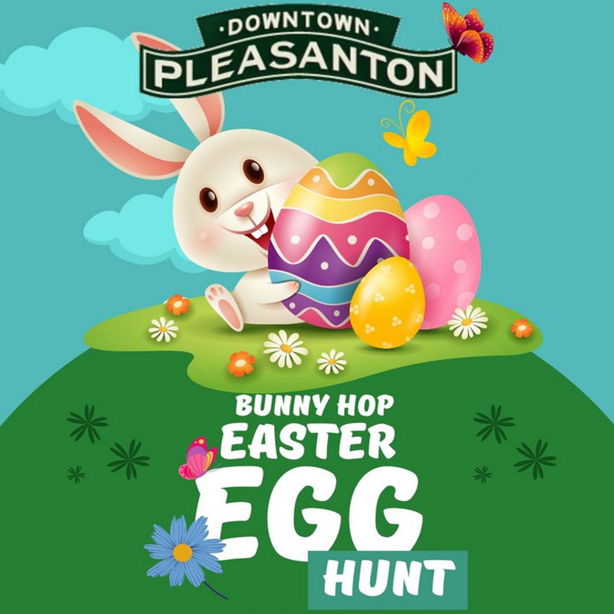 Pleasanton Downtown Bunny Hop Scavenger Hunt