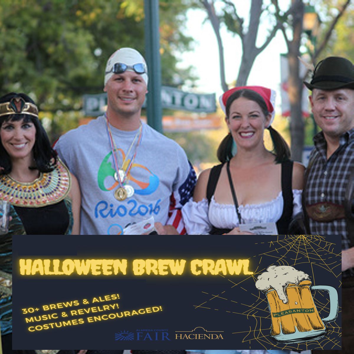 Pleasanton Downtown Halloween Brew Crawl